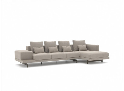 Luxus Möbel Modern Garnitur Ecksofa L-Form Designer Einrichtung Polstermöbel
